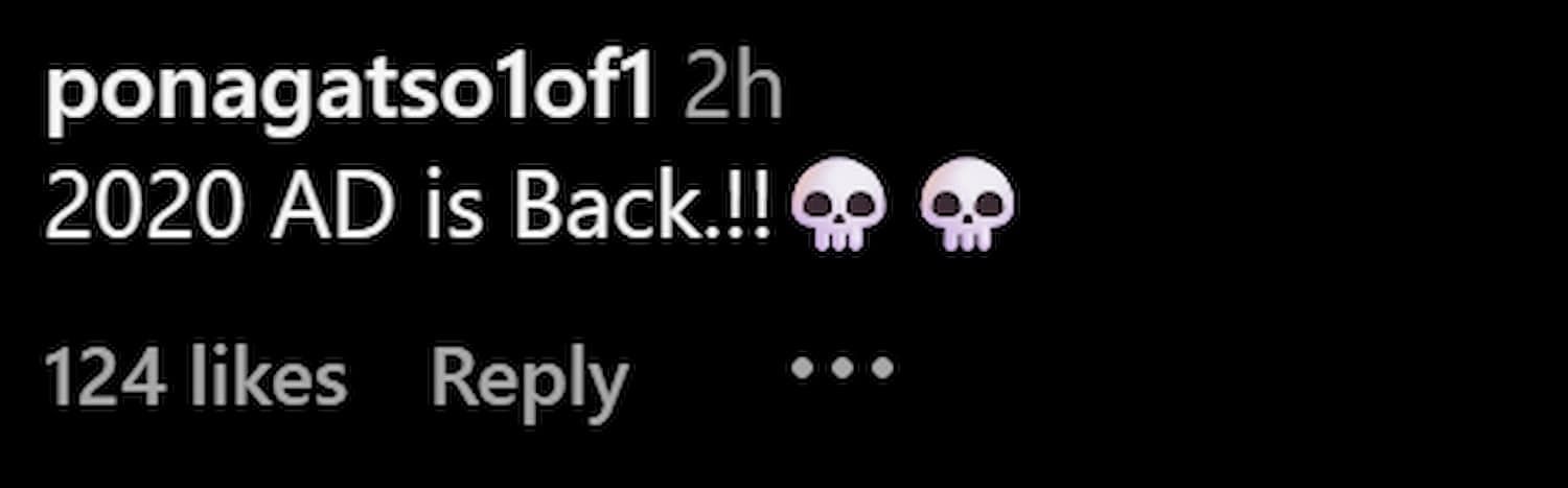 Fans comment on Davis' haircut (Photo credits: @antdavis23/Instagram)